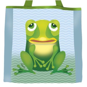 Plátěná taška, Ukvákaná žába